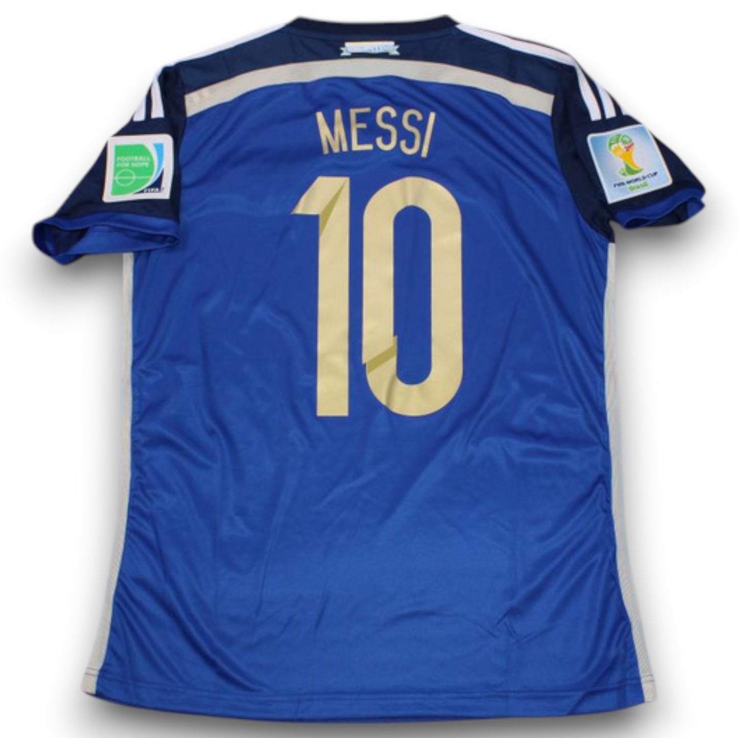 Camiseta Argentina 2014 Visitante Messi 10