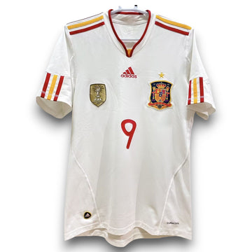 Spain 2011 Away Shirt Torres 9