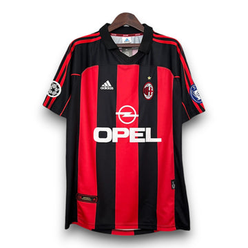Camiseta AC Milan 2000-2001 Local UCL