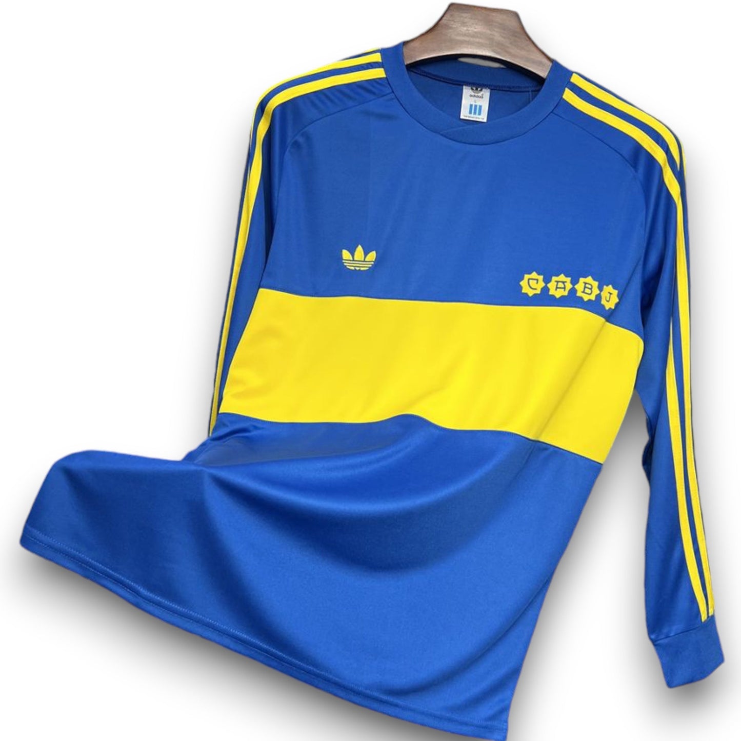 Camiseta Boca Juniors 1981 Titular Manga Larga