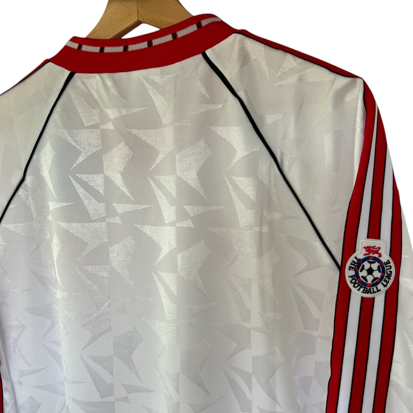 Manchester United Trikot 1990-1991 Auswärts Langarm Europameister