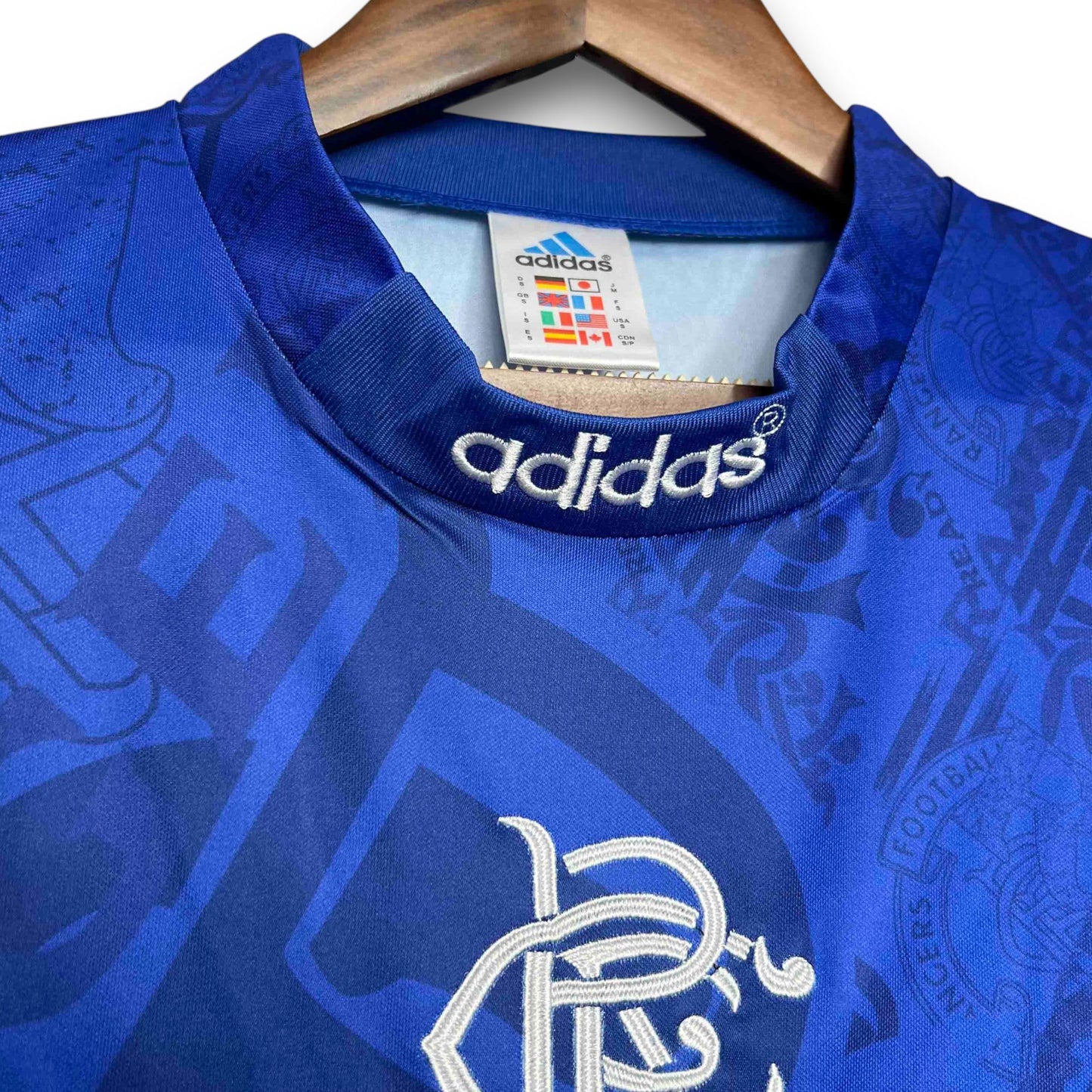 Camiseta Rangers 1994-1996 Titel