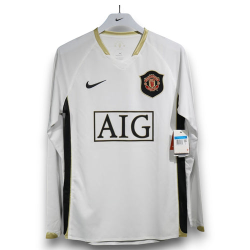 Camiseta Manchester United 2006-2007 Visitante - Manga Larga
