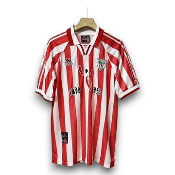 Athletic Club Bilbao 1997-1998 Home 100th Anniversary Shirt
