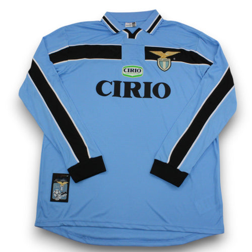 Camiseta Lazio 1998-2000 Titular Manga Larga