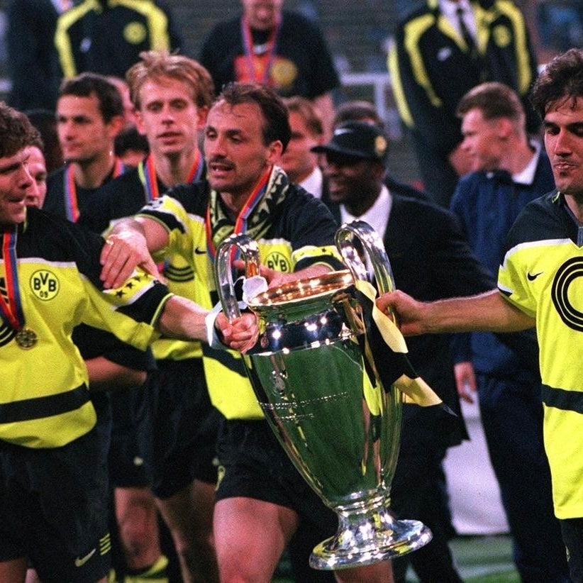 Camiseta BVB 1996-1997 Titular Final UCL