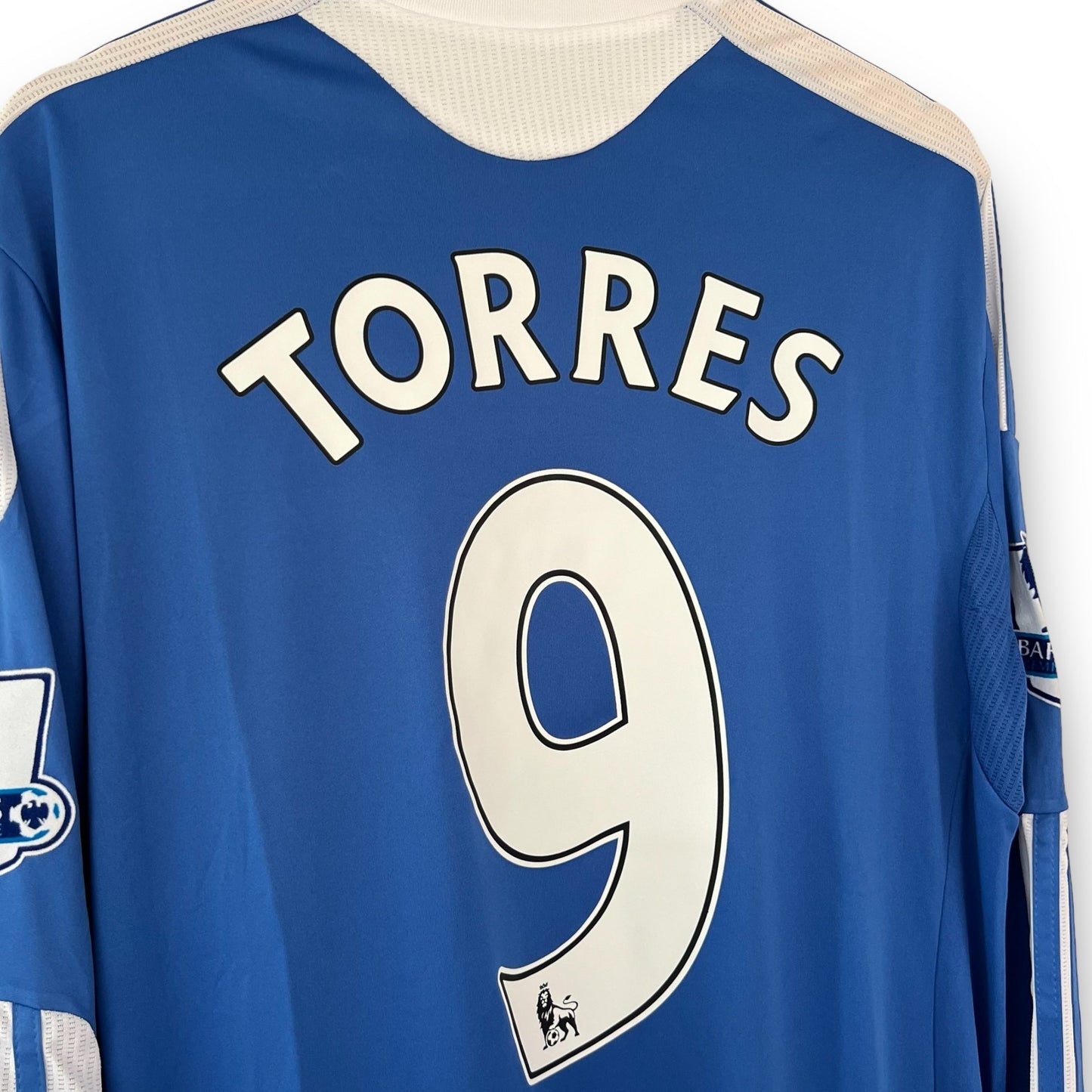Camiseta Chelsea 2011-2012 Titular Manga Larga