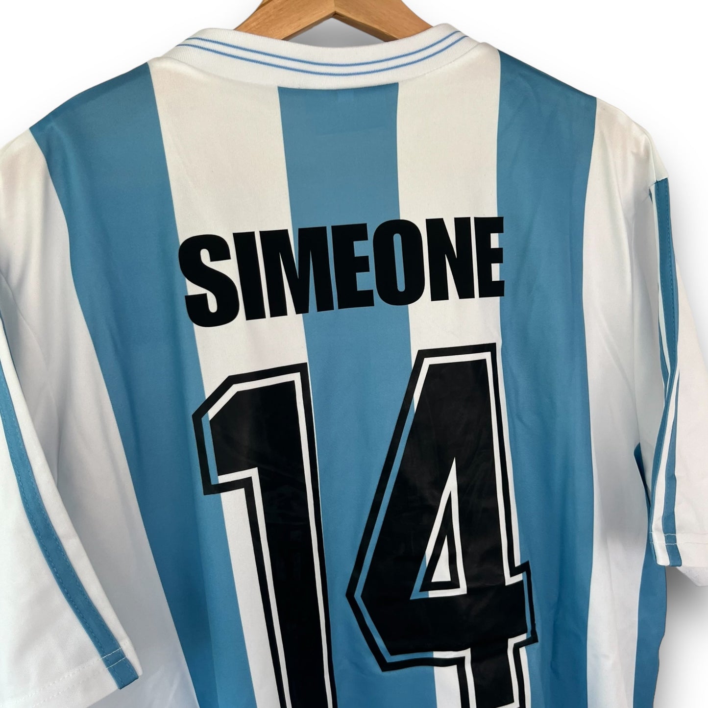 Trikot Argentinien 1992 Heim Simeone 14