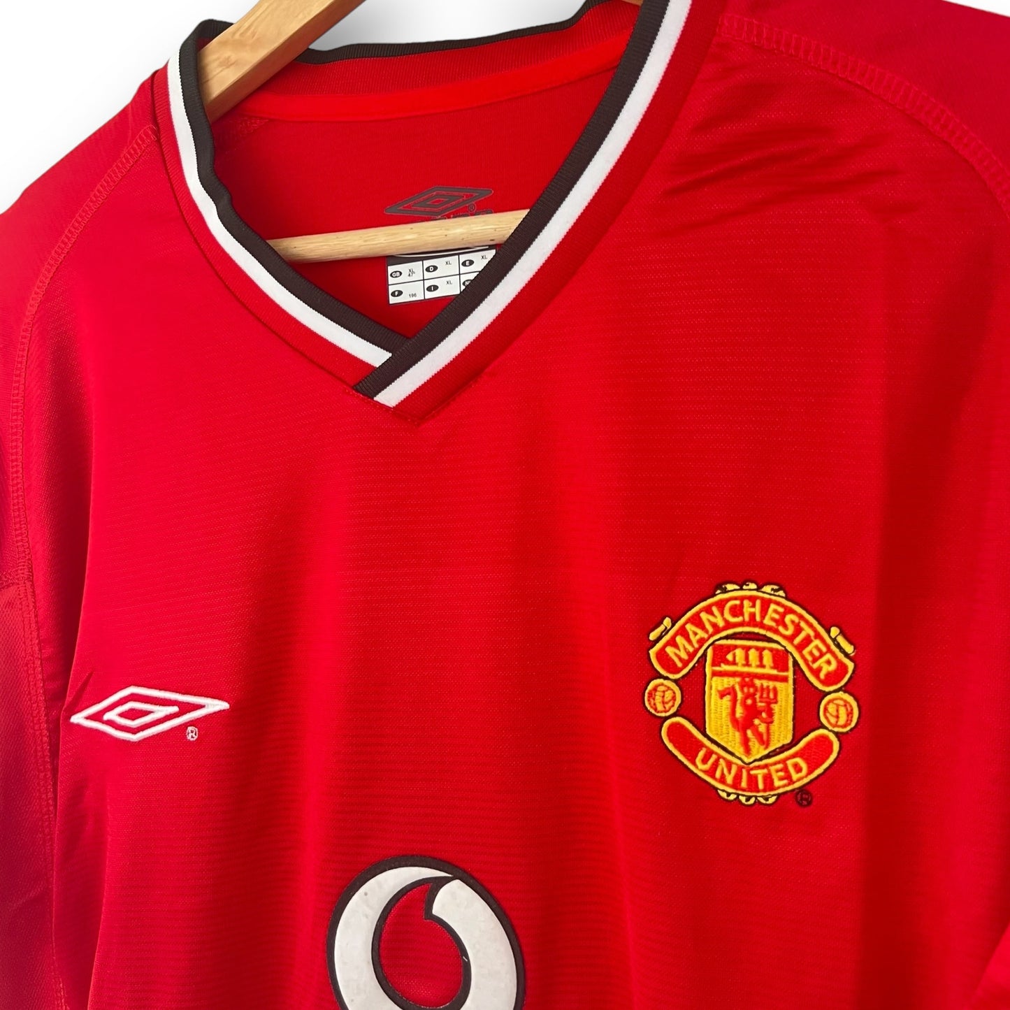 Camiseta Manchester United 2000-2001 Titular