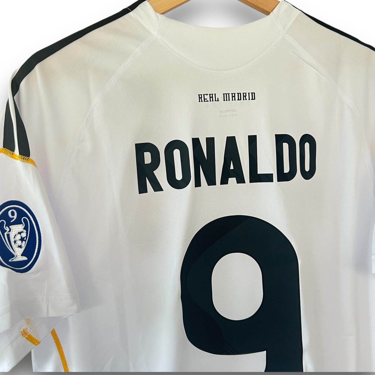 Camiseta Real Madrid 2009-2010 UCL Titular CR9