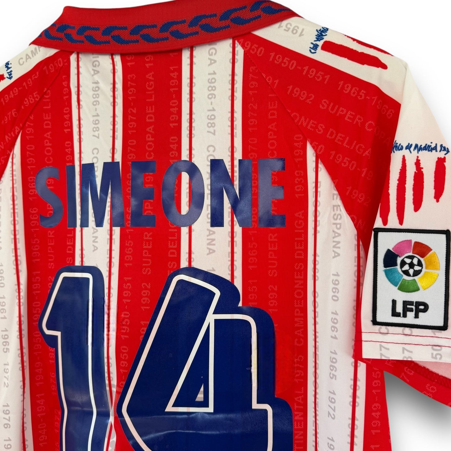 Camiseta Atlético de Madrid 1994-1995 Titular SIMEONE 14
