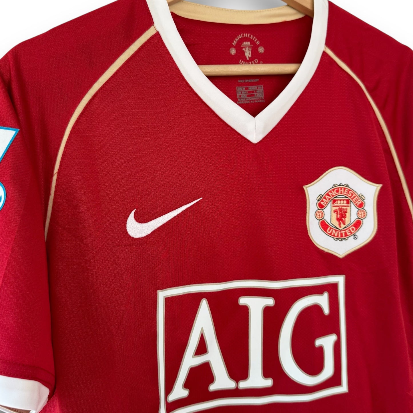 Camiseta Manchester United 2006-2007 Titular