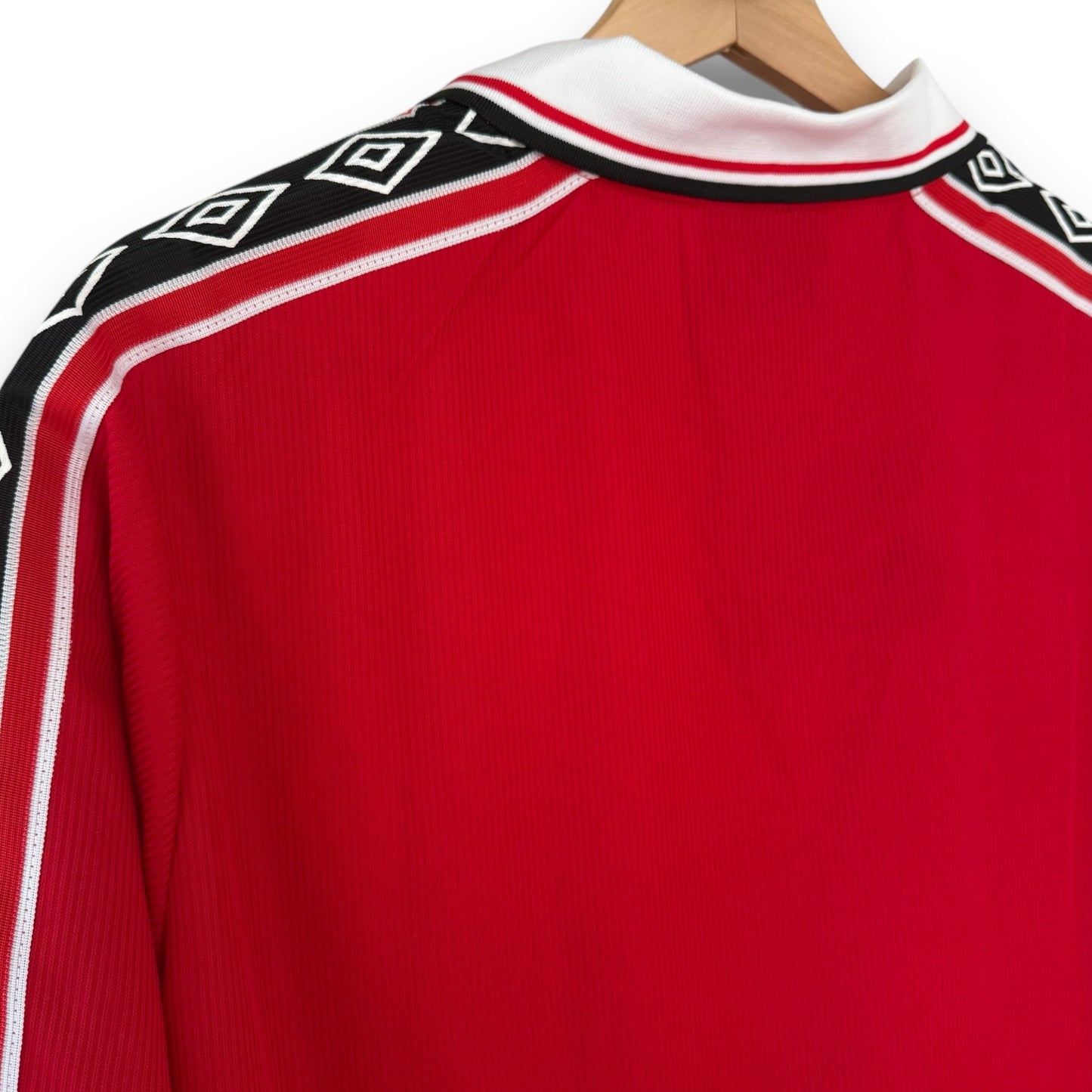 Camiseta Manchester United 1998-1999 Titular Manga Larga
