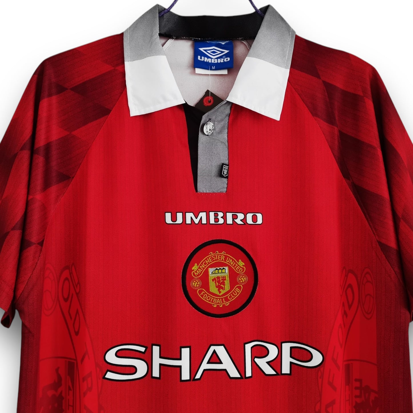 Camiseta Manchester United 1996-1997 Titular