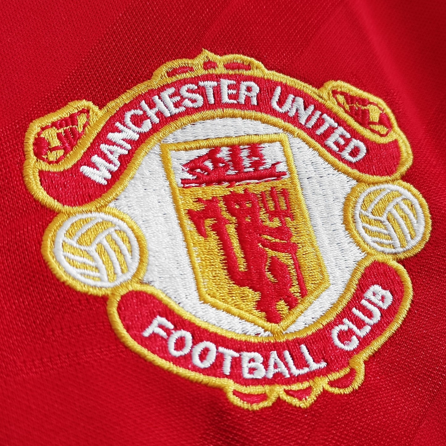 Maillot Manchester United 1986-1988 Domicile Manches Longues