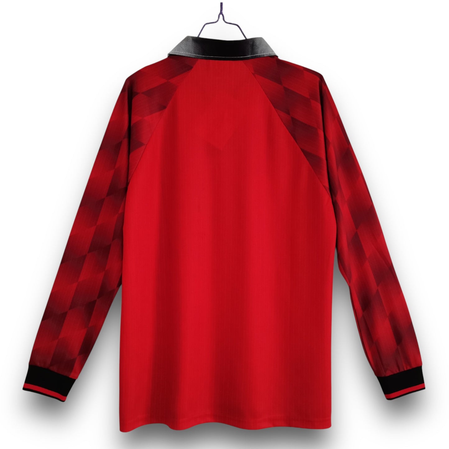 Camiseta Manchester United 1996-1997 Titular Manga Larga