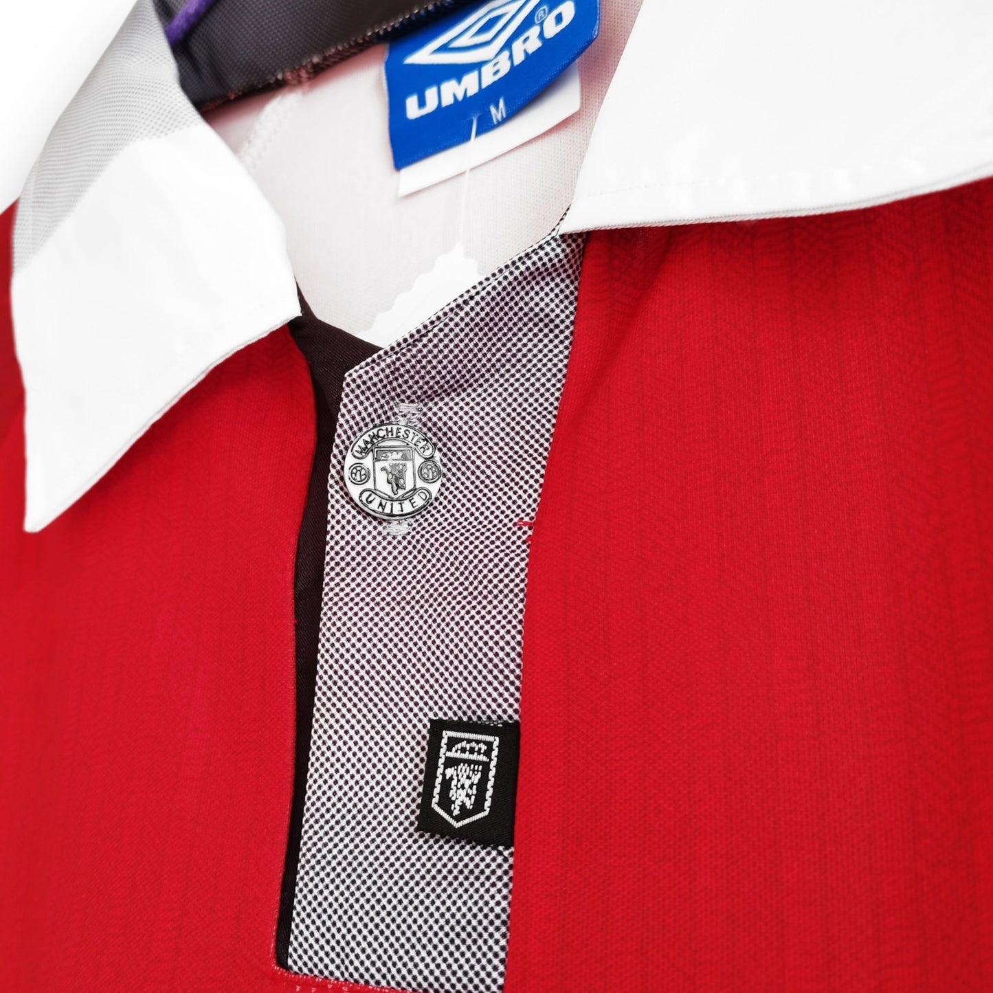 Camiseta Manchester United 1996-1997 Titular Manga Larga