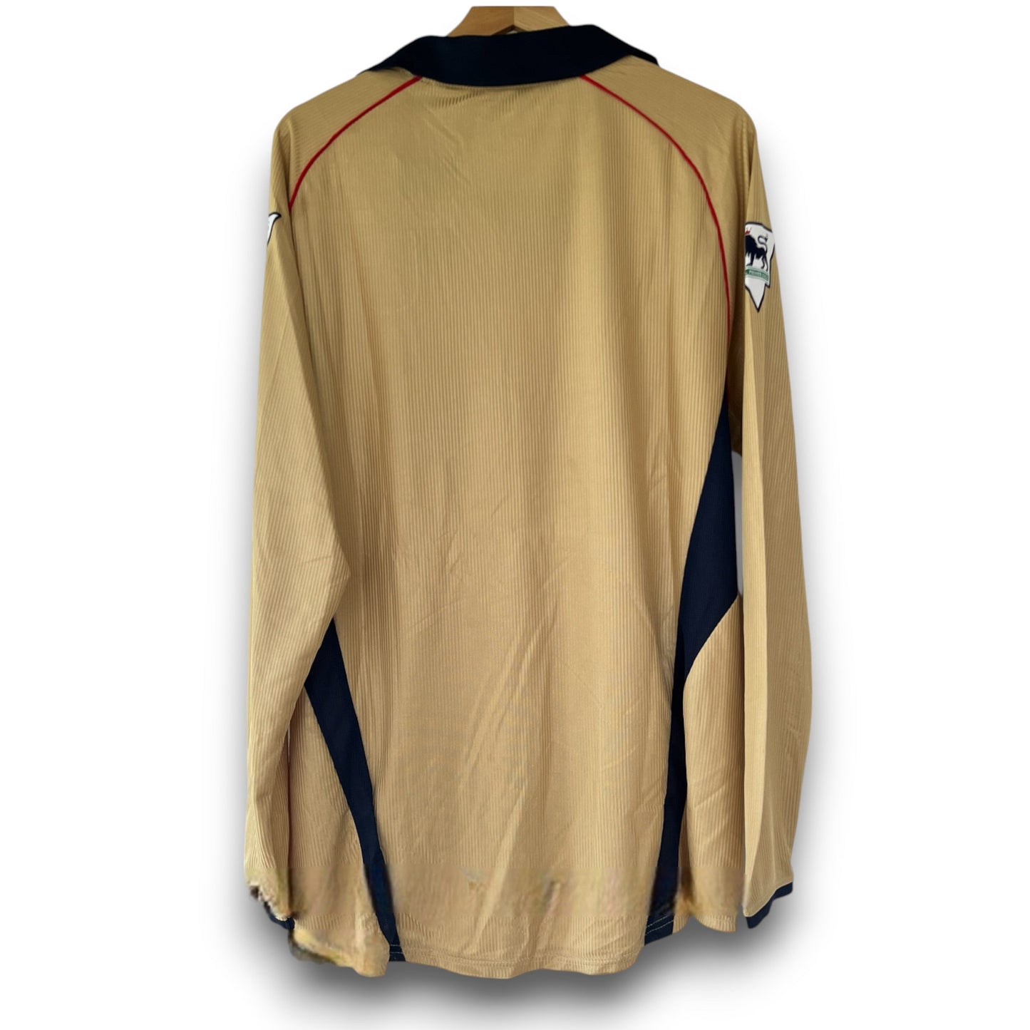 Camiseta Arsenal 2001-2002 Visitante Manga Larga