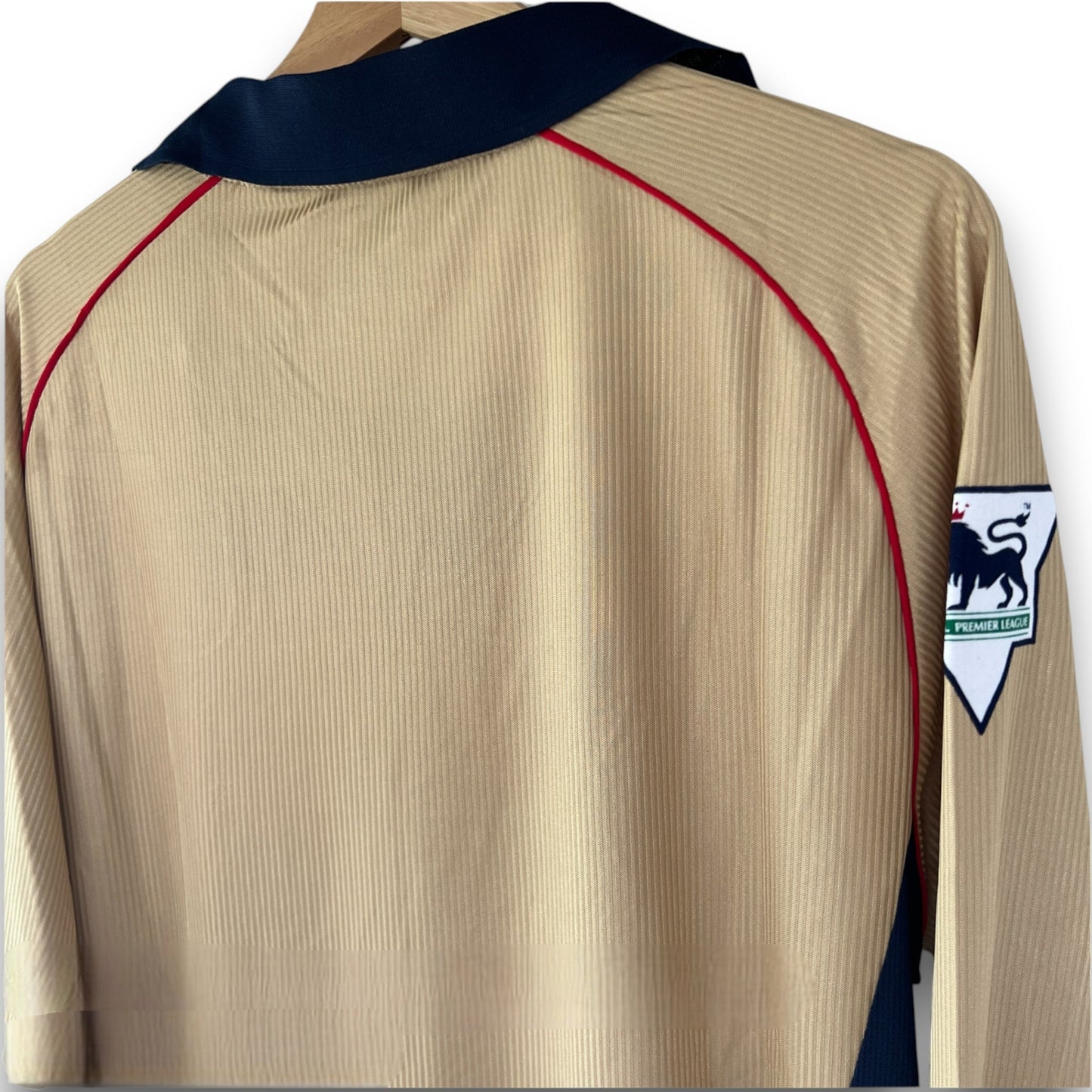 Camiseta Arsenal 2001-2002 Visitante Manga Larga