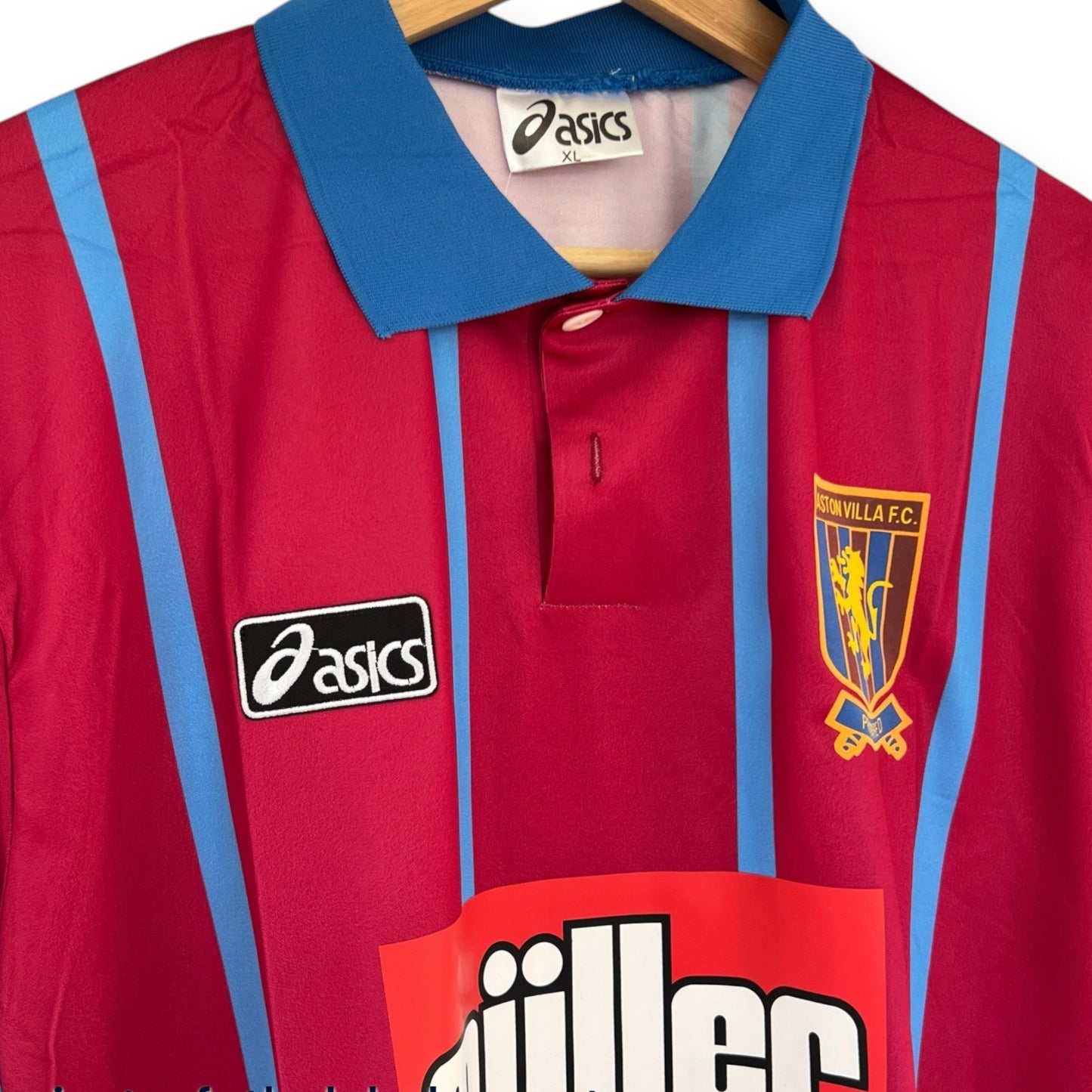 Camiseta Aston Villa 1993-1994 Titular