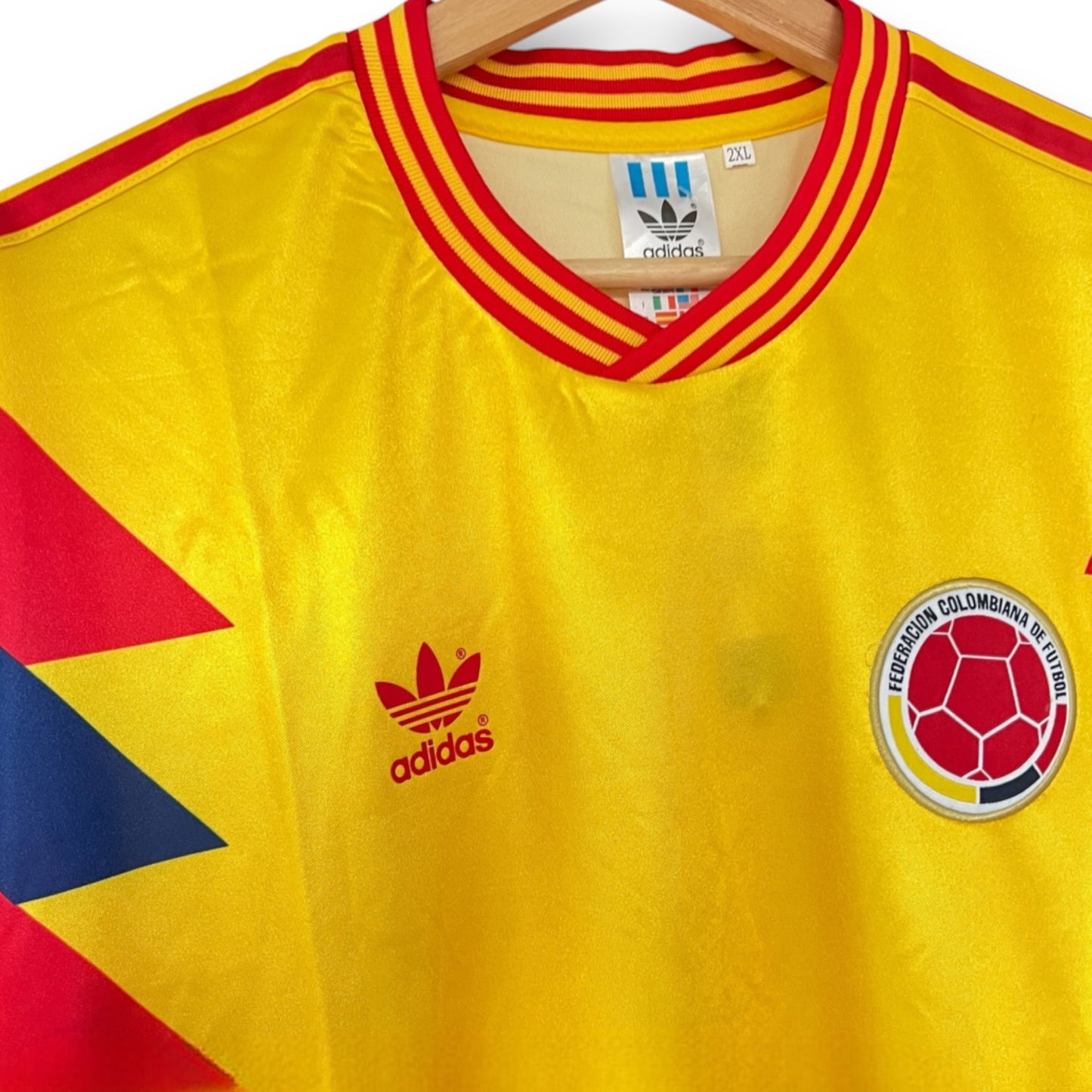 Camiseta Colombia 1990 Titular