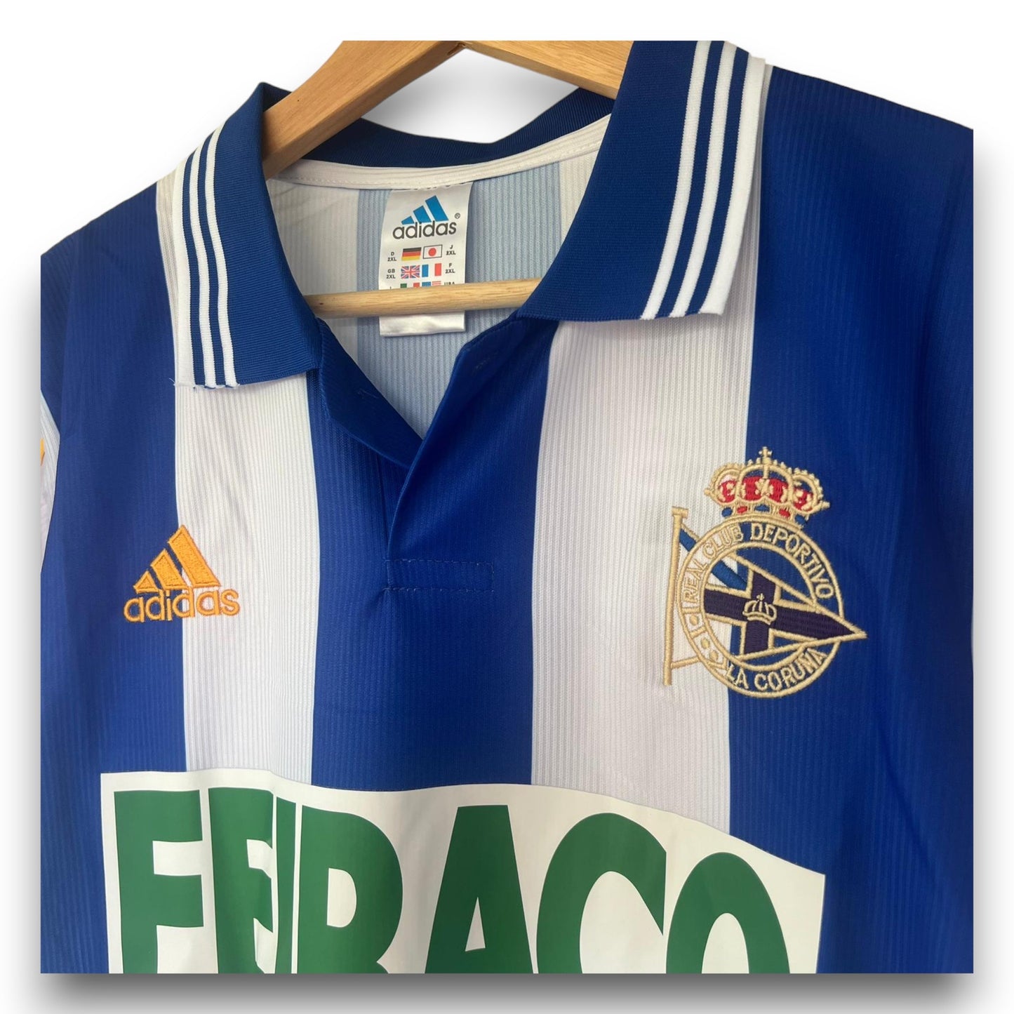 Camiseta Deportivo La Coruña 1999-2000 Titel