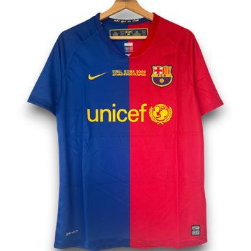 Barcelona 2008-2009 Home Final UCL Shirt