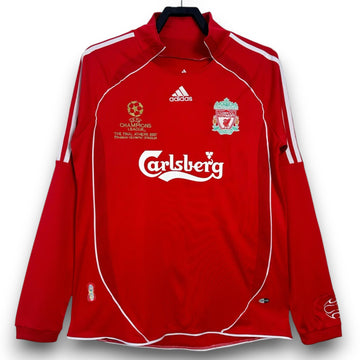 Liverpool 2006-2007 Home Final UCL Long Sleeve Shirt