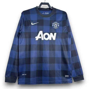 Camiseta Manchester United 2013-2014 Visitante Manga Larga