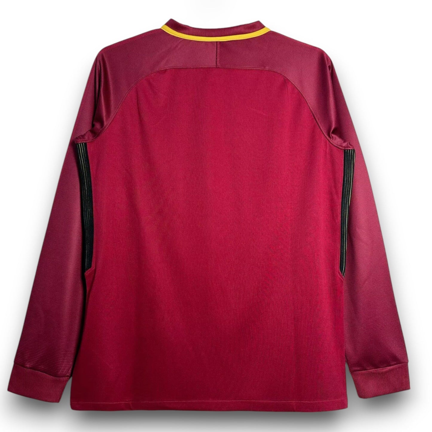 Maillot AS Roma 2017-2018 Domicile Manches Longues