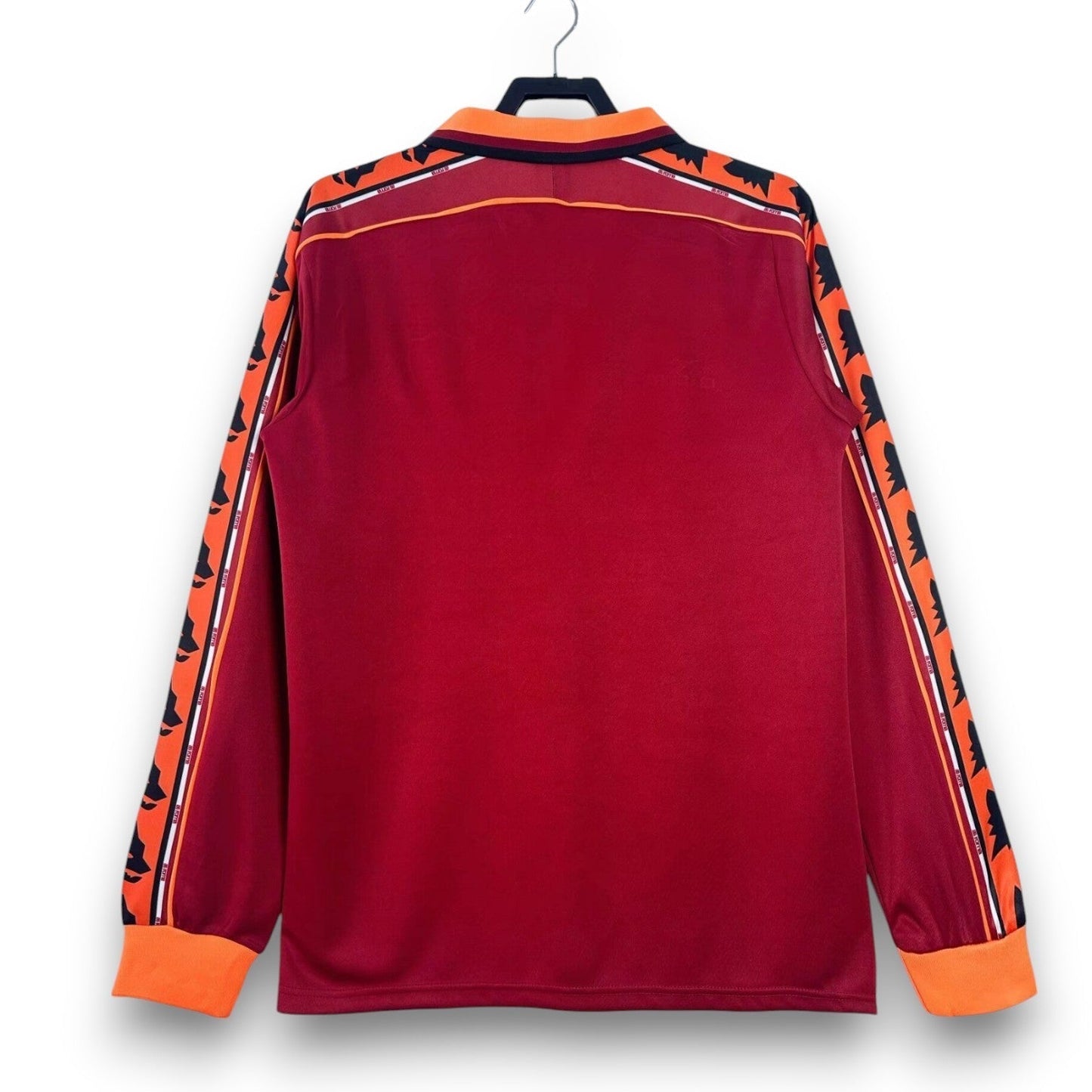 Maillot AS Roma 1998-1999 Domicile Manches Longues