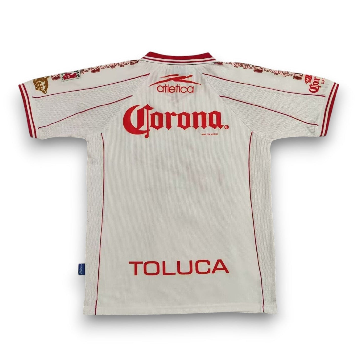 Maillot Deportivo Toluca 1999-2000 Extérieur