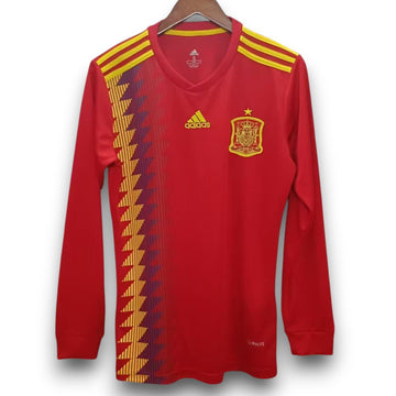 Spain 2018 Home Long Sleeve Shirt