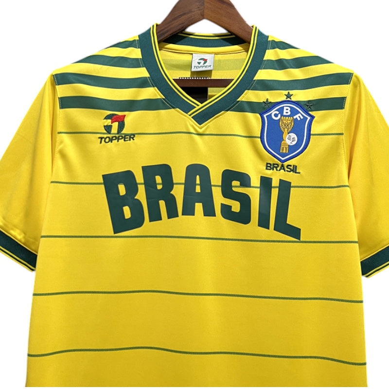 Camiseta Brasil 1984 Titular