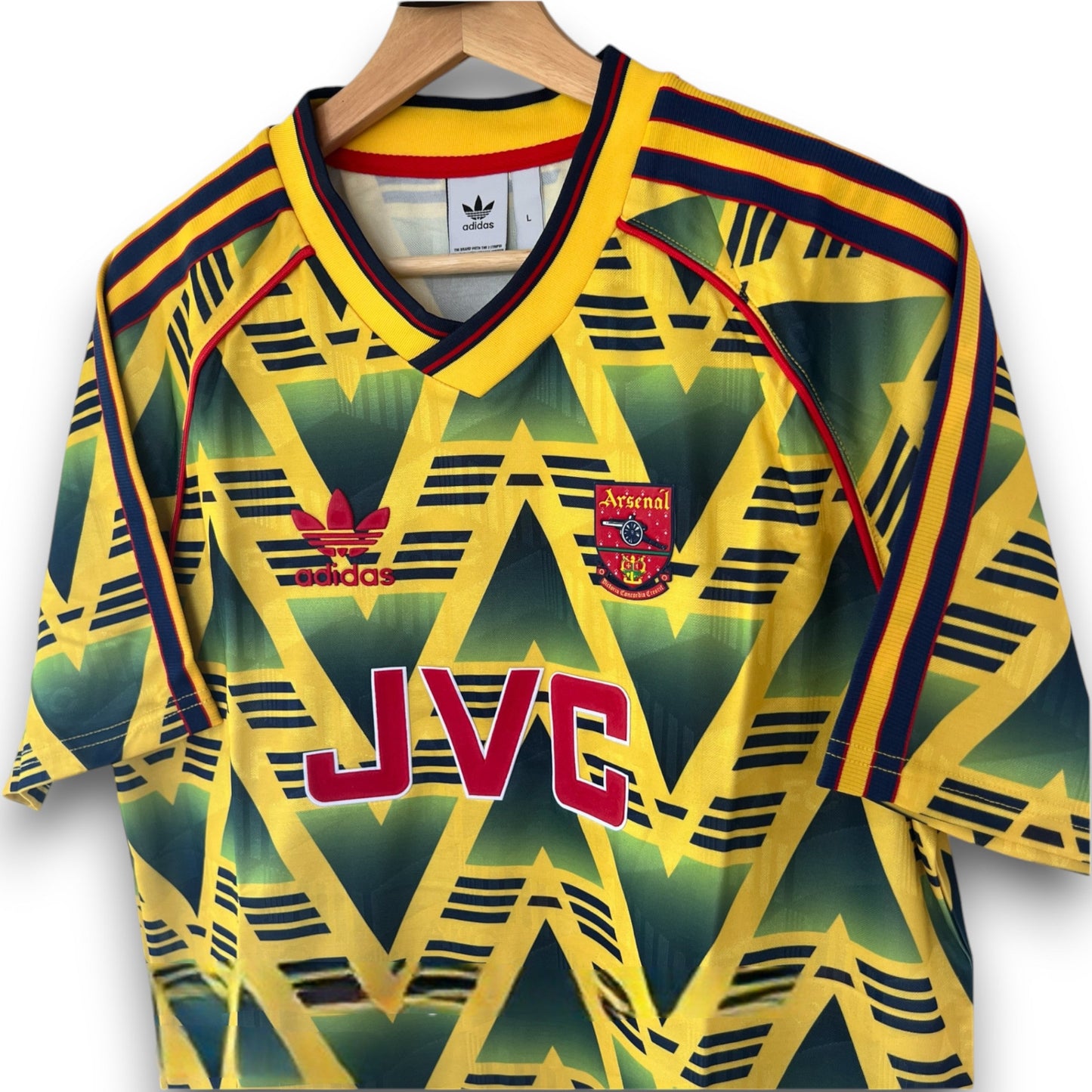 Camiseta Arsenal 1991-1993 Visitante