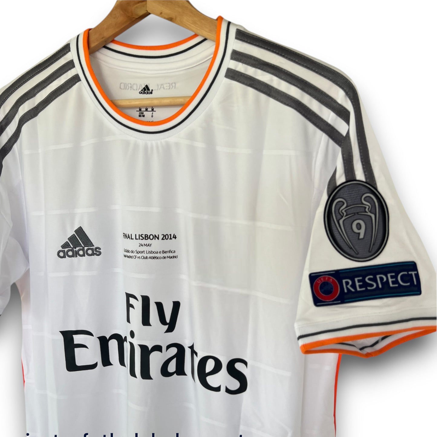 Camiseta Real Madrid 2013-2014 Titular Final UCL CR7
