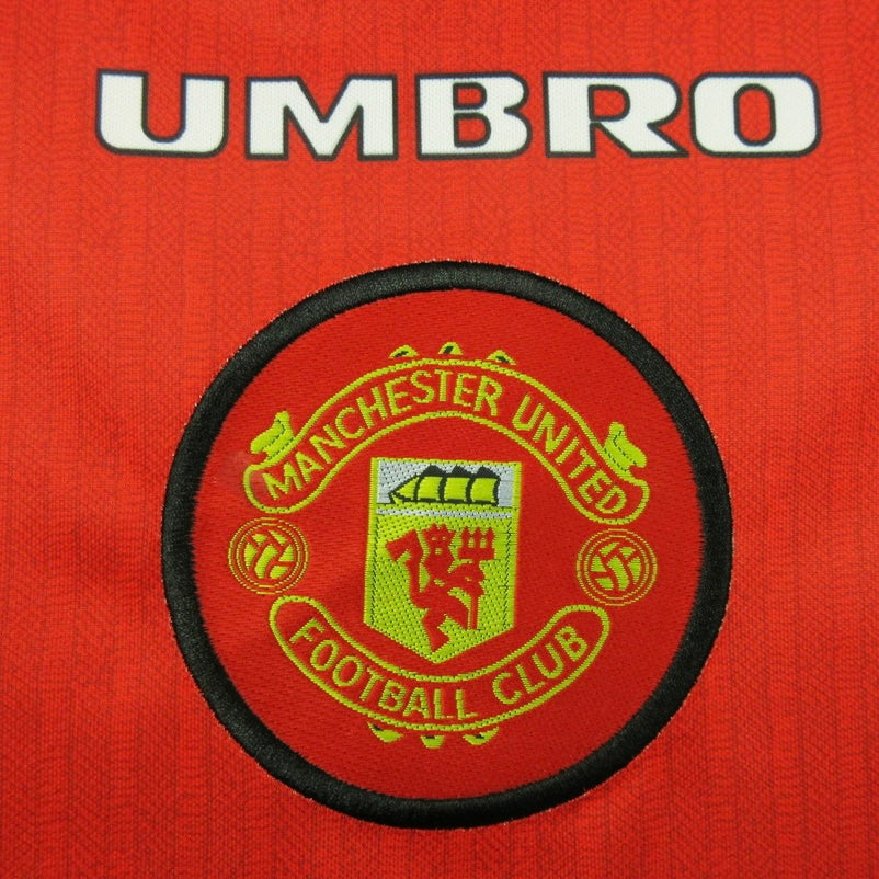 Camiseta Manchester United 1996-1997 Titular Manga Larga