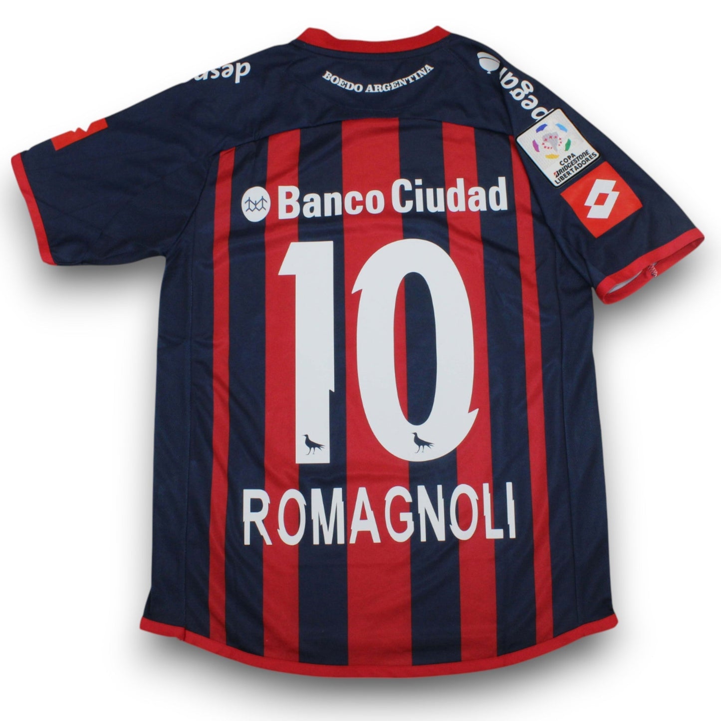 San Lorenzo Trikot 2014-2015 Libertadores Finale ROMAGNOLI 10