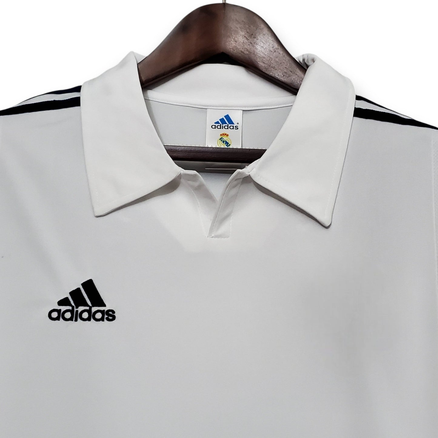 Camiseta Real Madrid 2001-2002 Titular Manga Larga