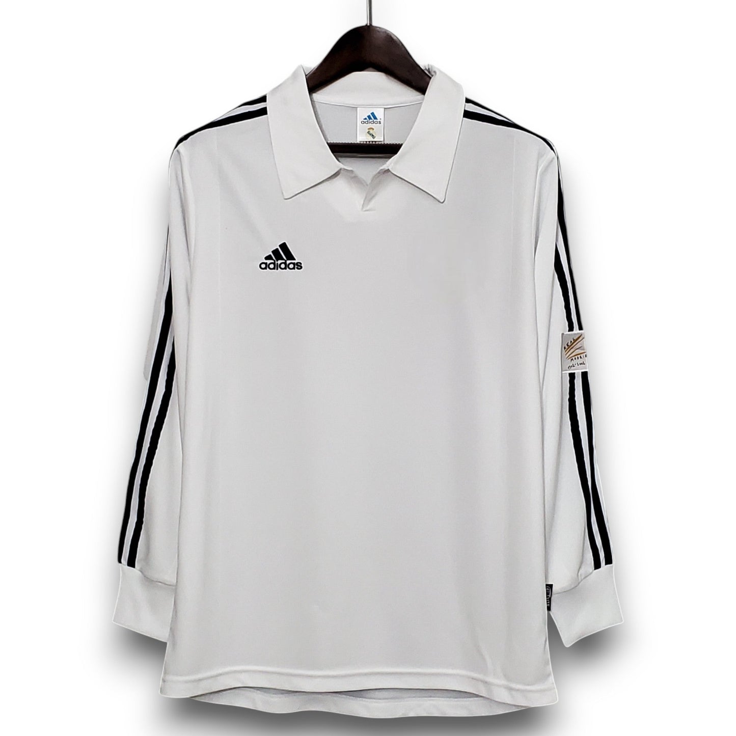 Camiseta Real Madrid 2001-2002 Titular Manga Larga