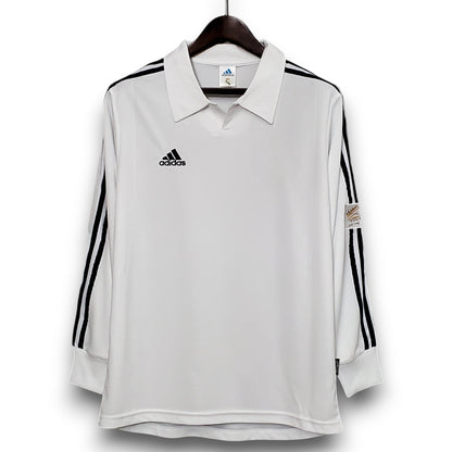 Camiseta Real Madrid 2001-2002 Titular Manga Larga