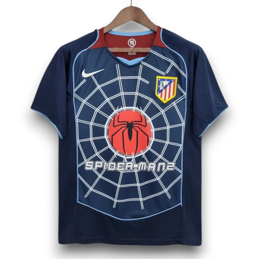 Camiseta Atletico de Madrid 2004-2005 Visitante SPIDER-MAN