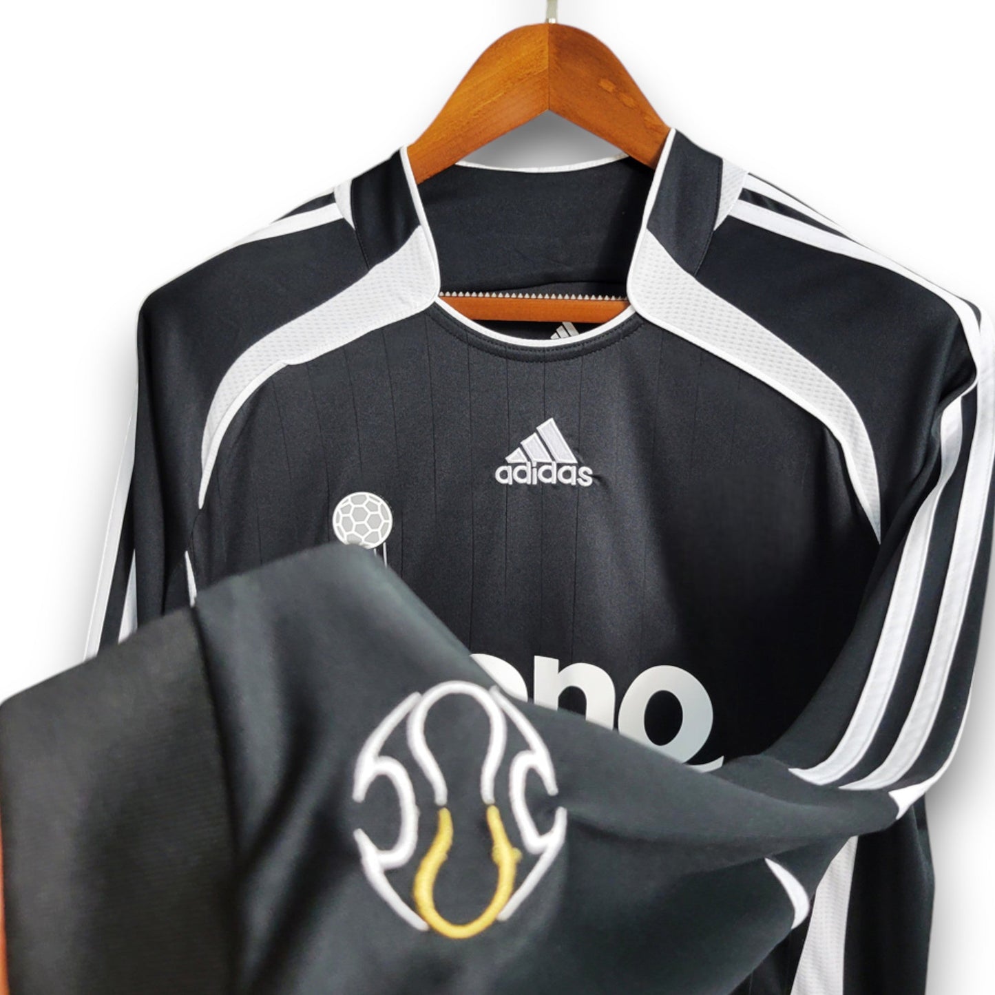 Camiseta Real Madrid 2006-2007 Visitante Manga Larga