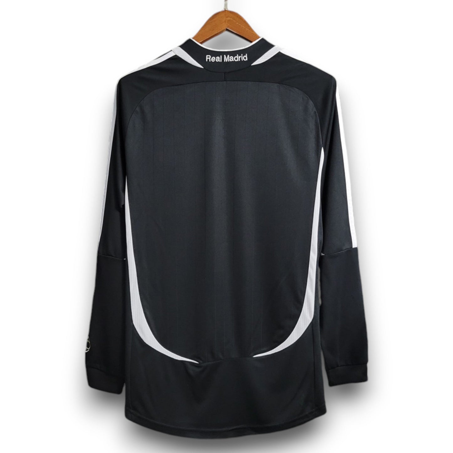 Camiseta Real Madrid 2006-2007 Visitante Manga Larga