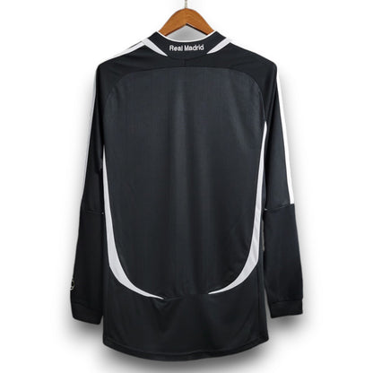 Camiseta Real Madrid 2006-2007 Visitante Manga Larga