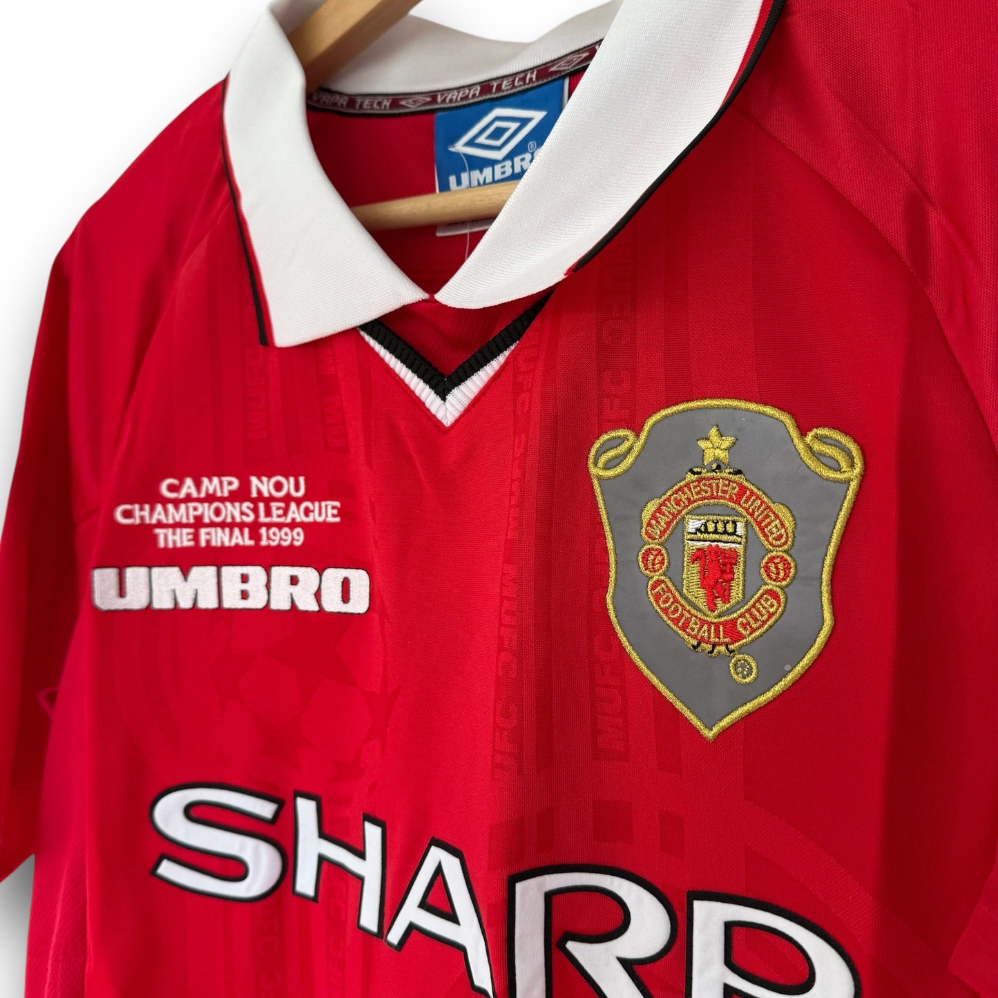 Camiseta Manchester United 1999-2000 Titular Final UCL