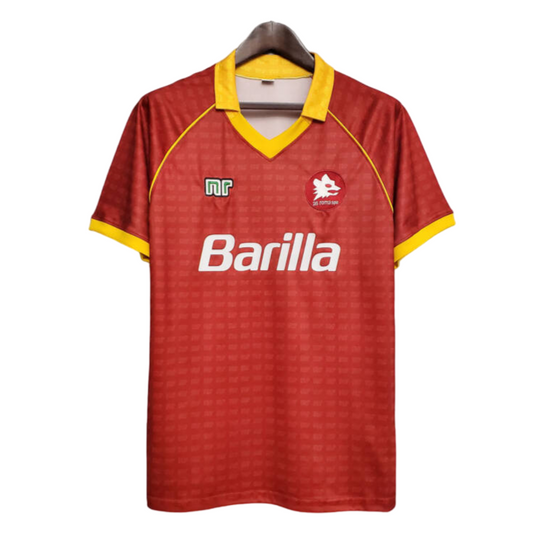 Camiseta AS Roma 1990-1991 Titular