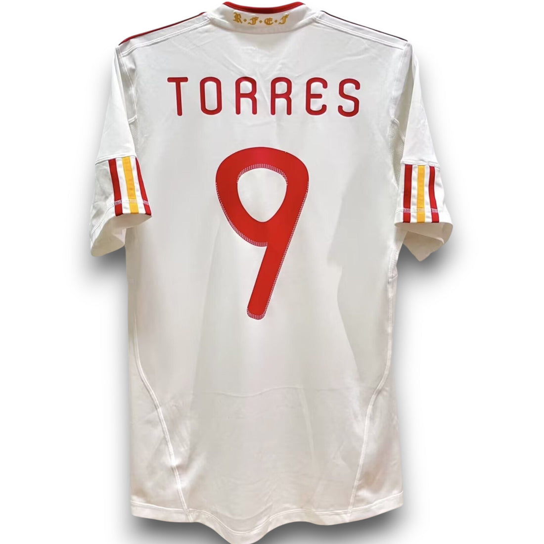 Spain 2011 Away Shirt Torres 9
