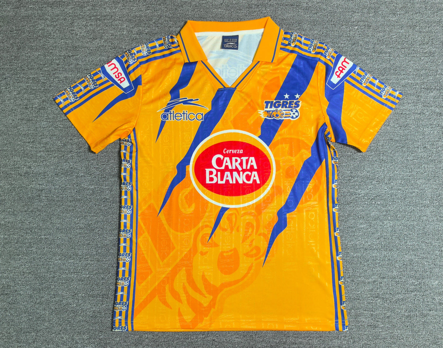 Camiseta Tigres 1997-1998 Titular