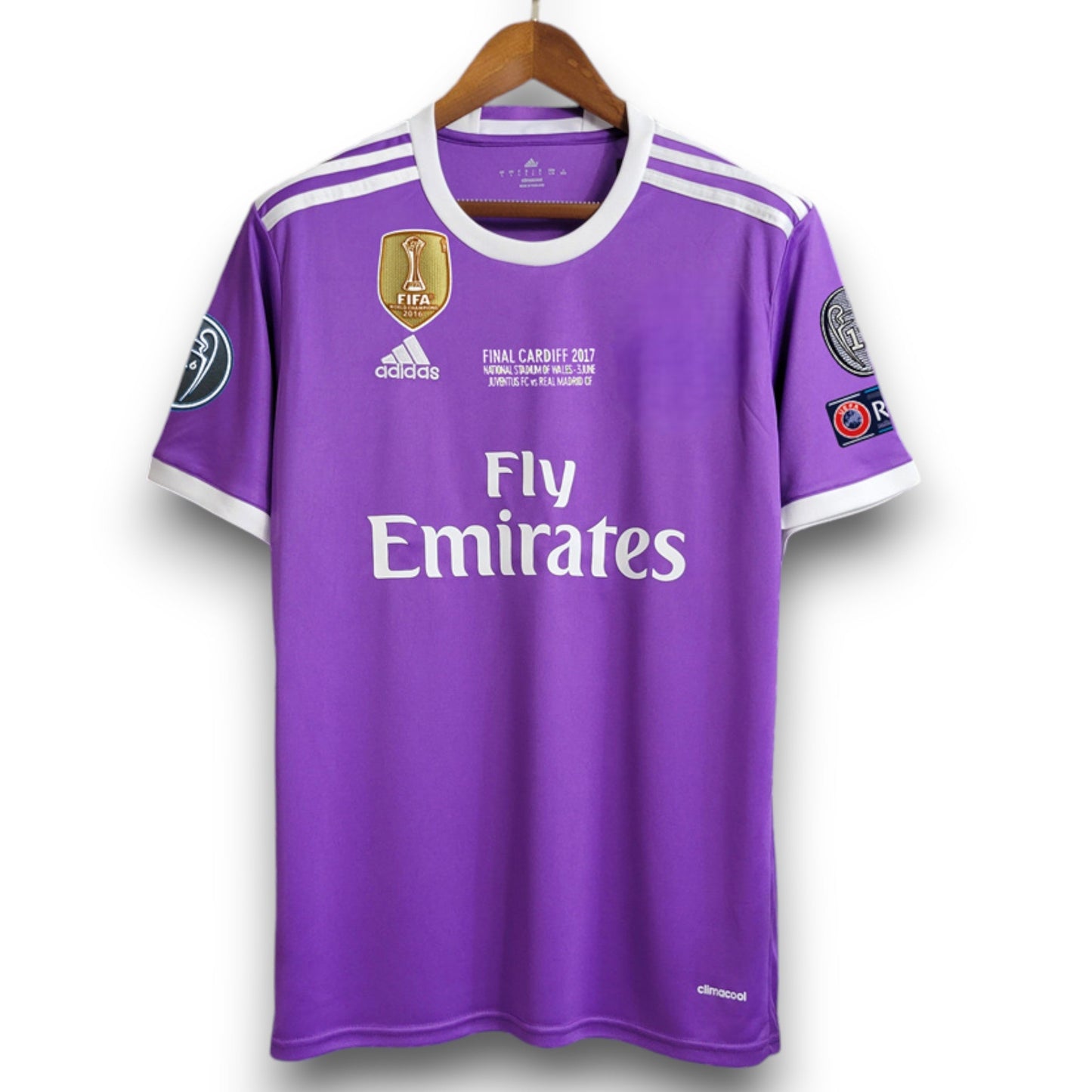 Camiseta Real Madrid 2016-2017 Visitante Final UCL CR7